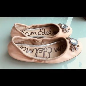 sam edelman jeweled flats
